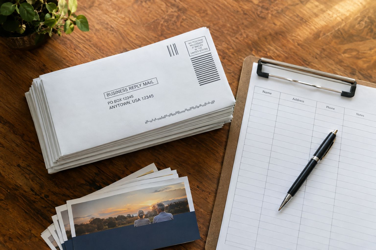 Final expense direct mail reply cards